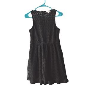 Charming Charlie Black Lace Dress Size Small